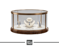 High end round glass cover