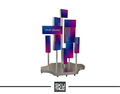 Floor-standing Creative LED Screen