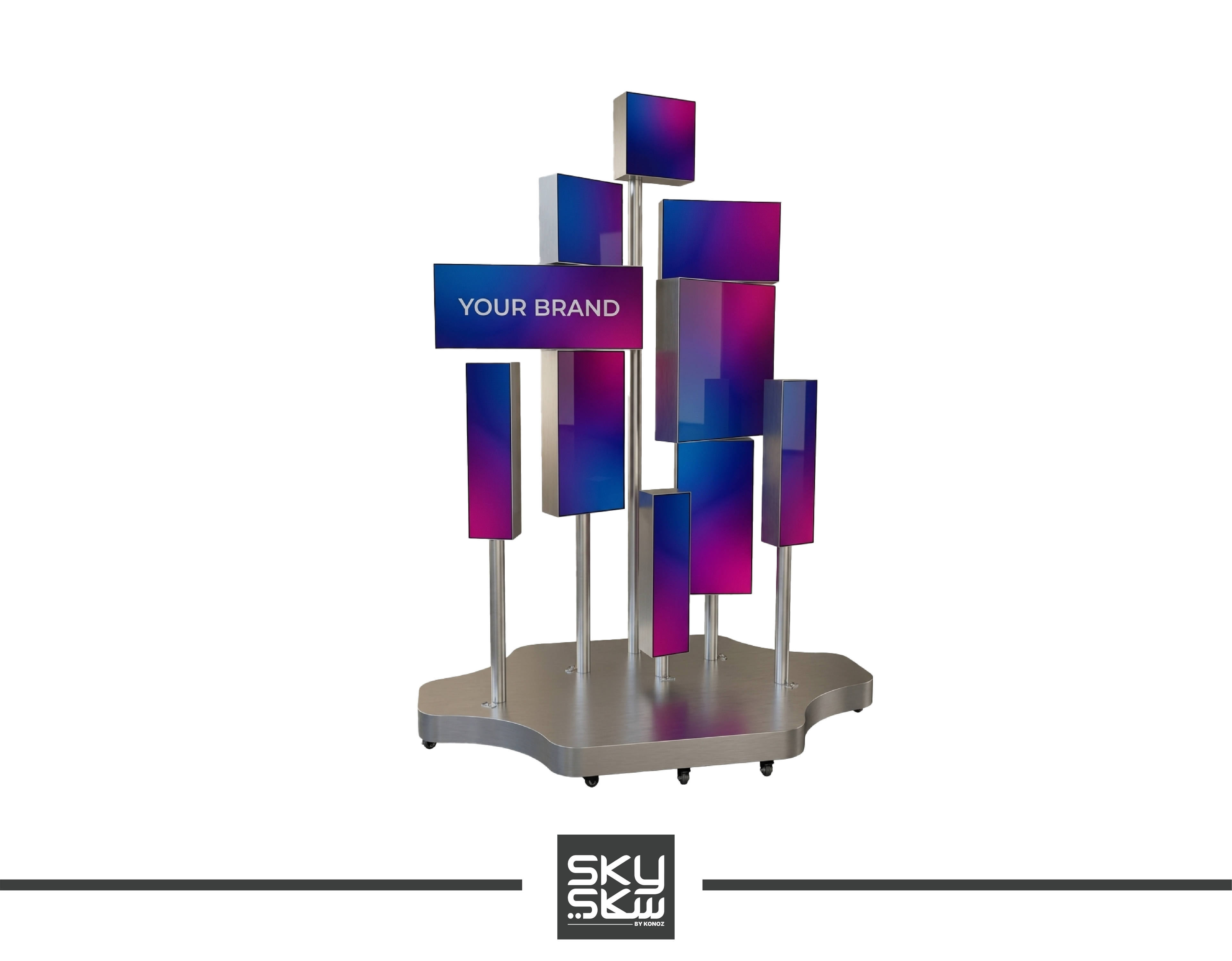 Floor-standing Creative LED Screen