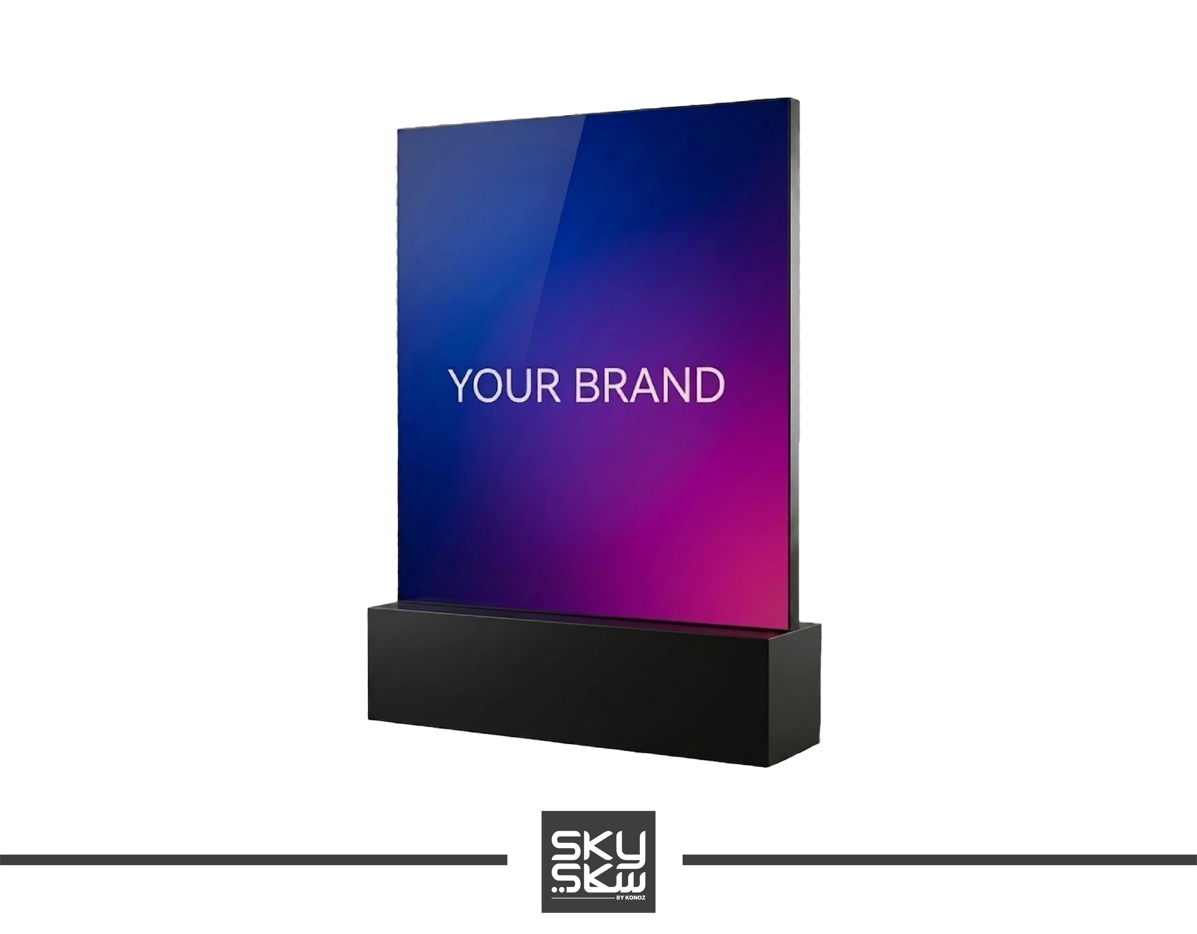 Floor-standing Creative LED Screen