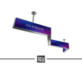 Indoor Long W-shape LED Display Screen