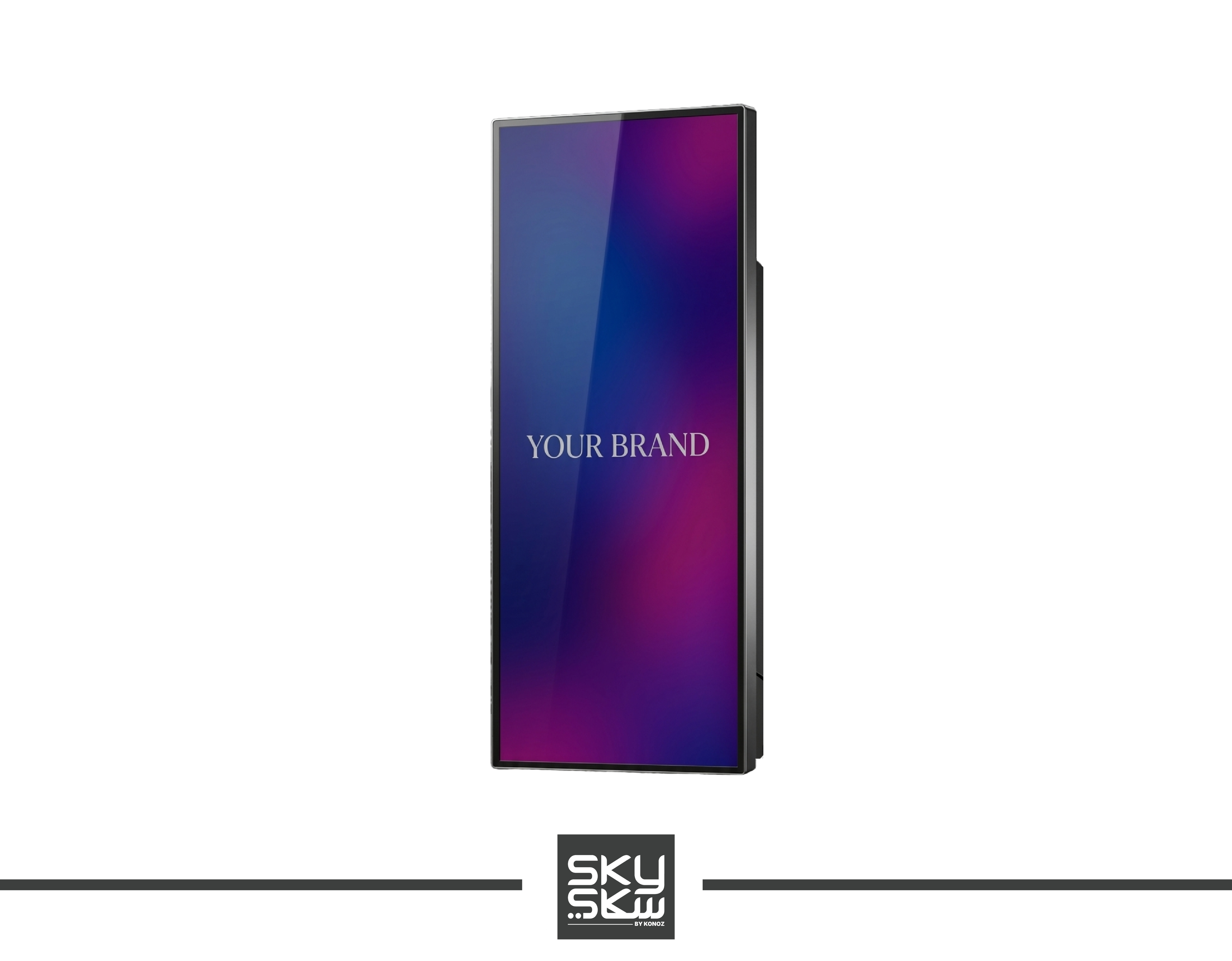 Wall-mounted LED Poster Screen