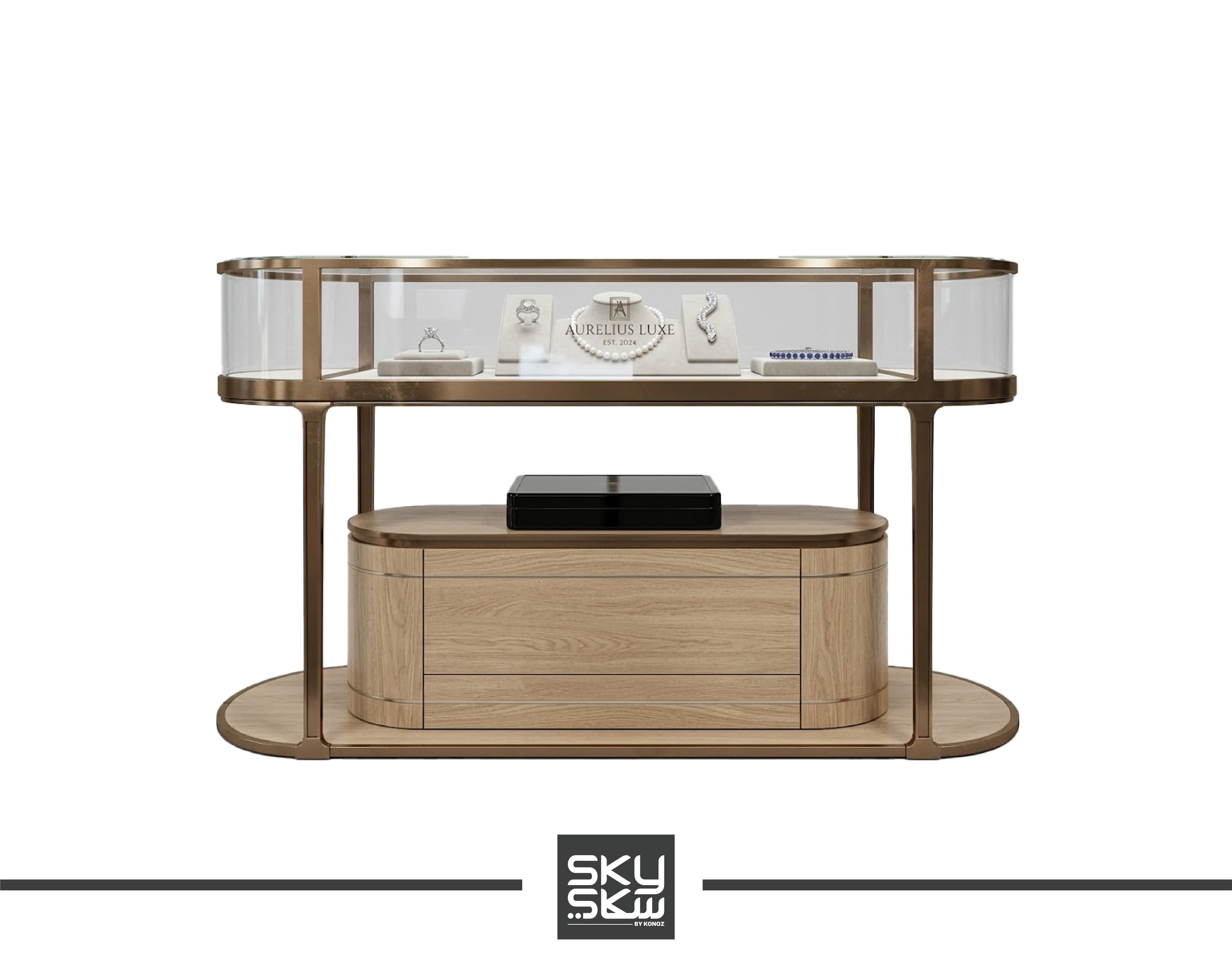Highend front showcase DG-A014
