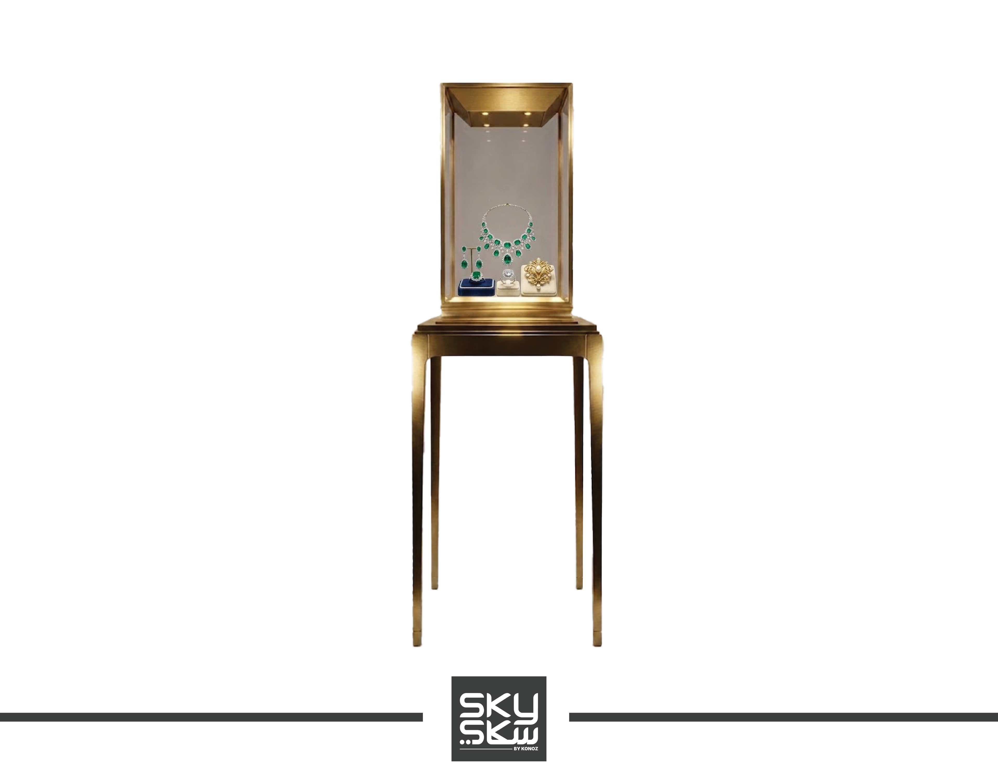 Highend upright showcase DG-B046