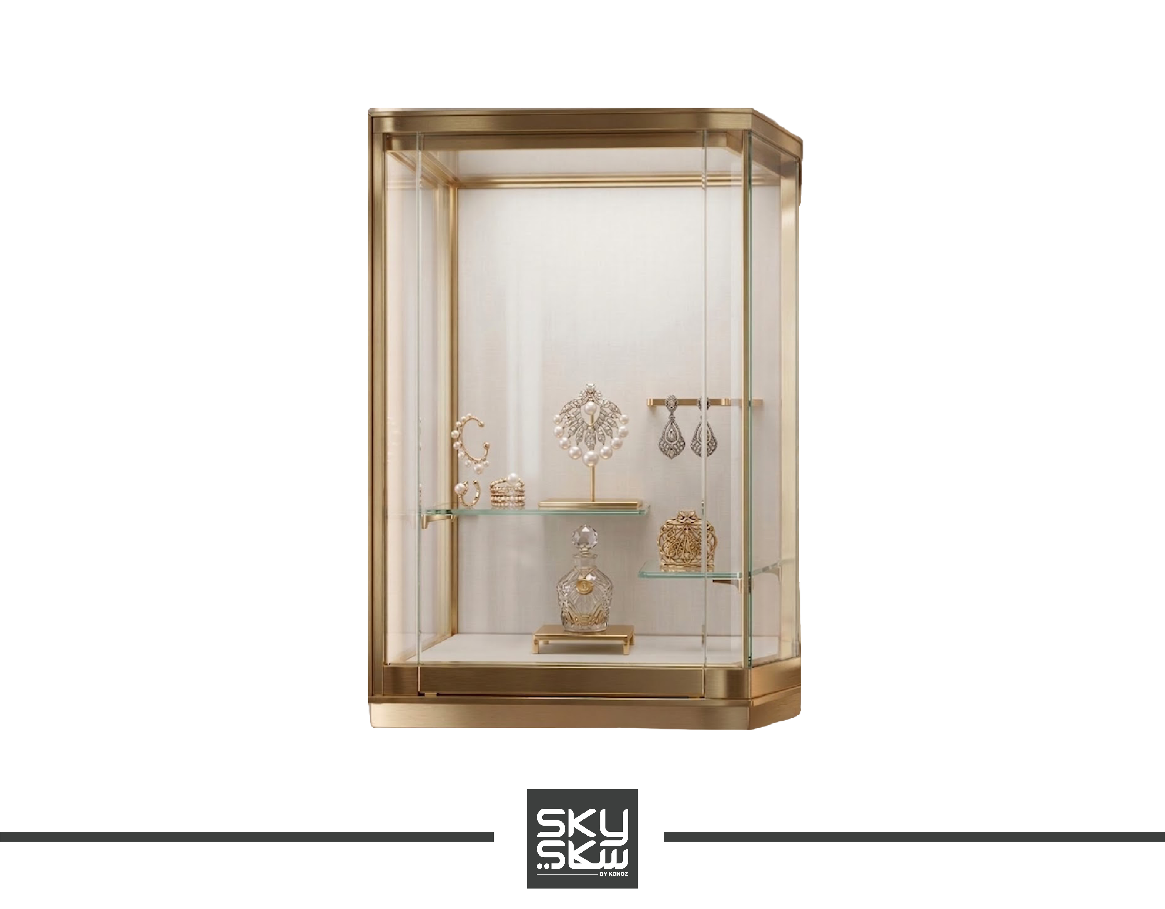 Highend hanging showcase