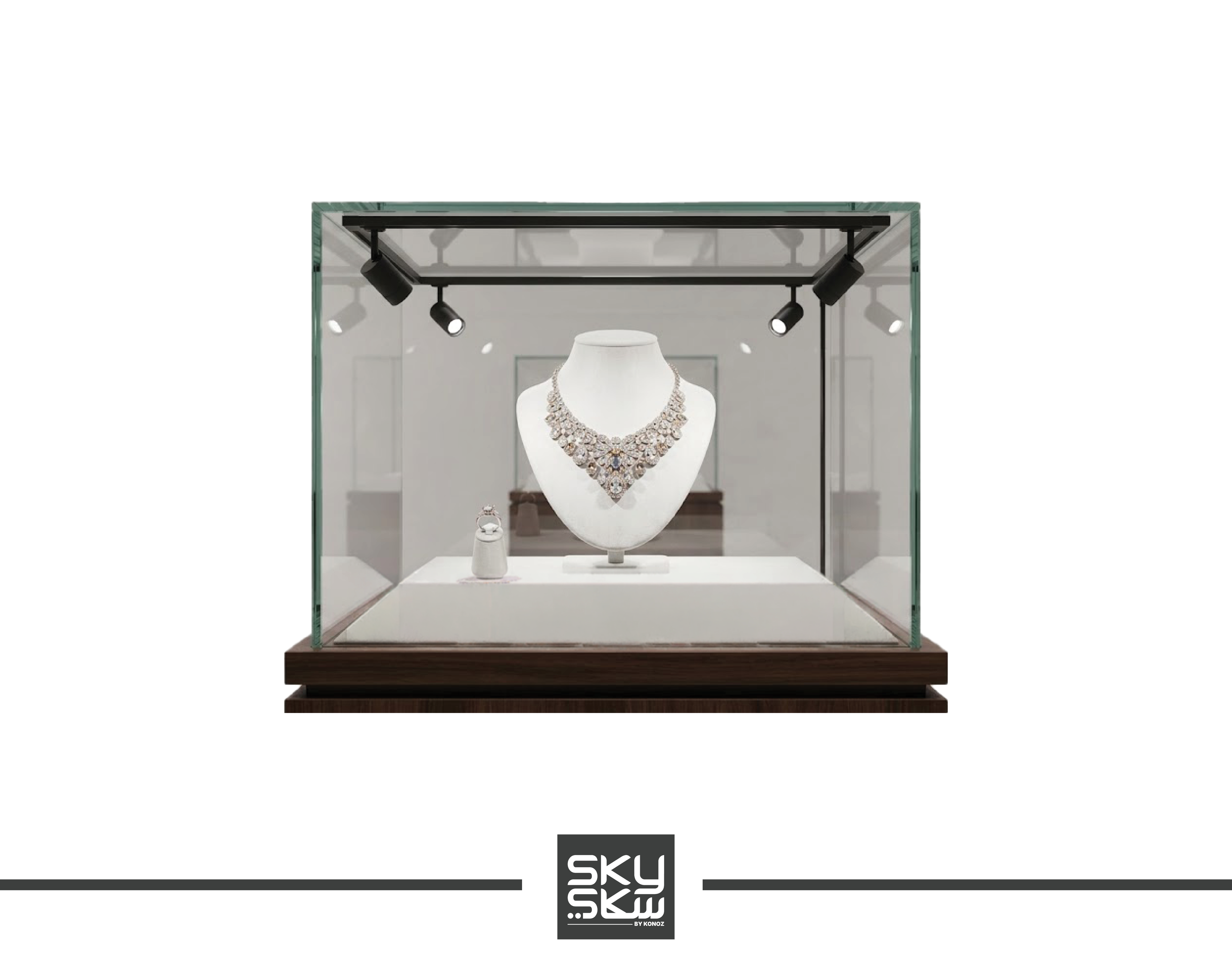 Square display stand