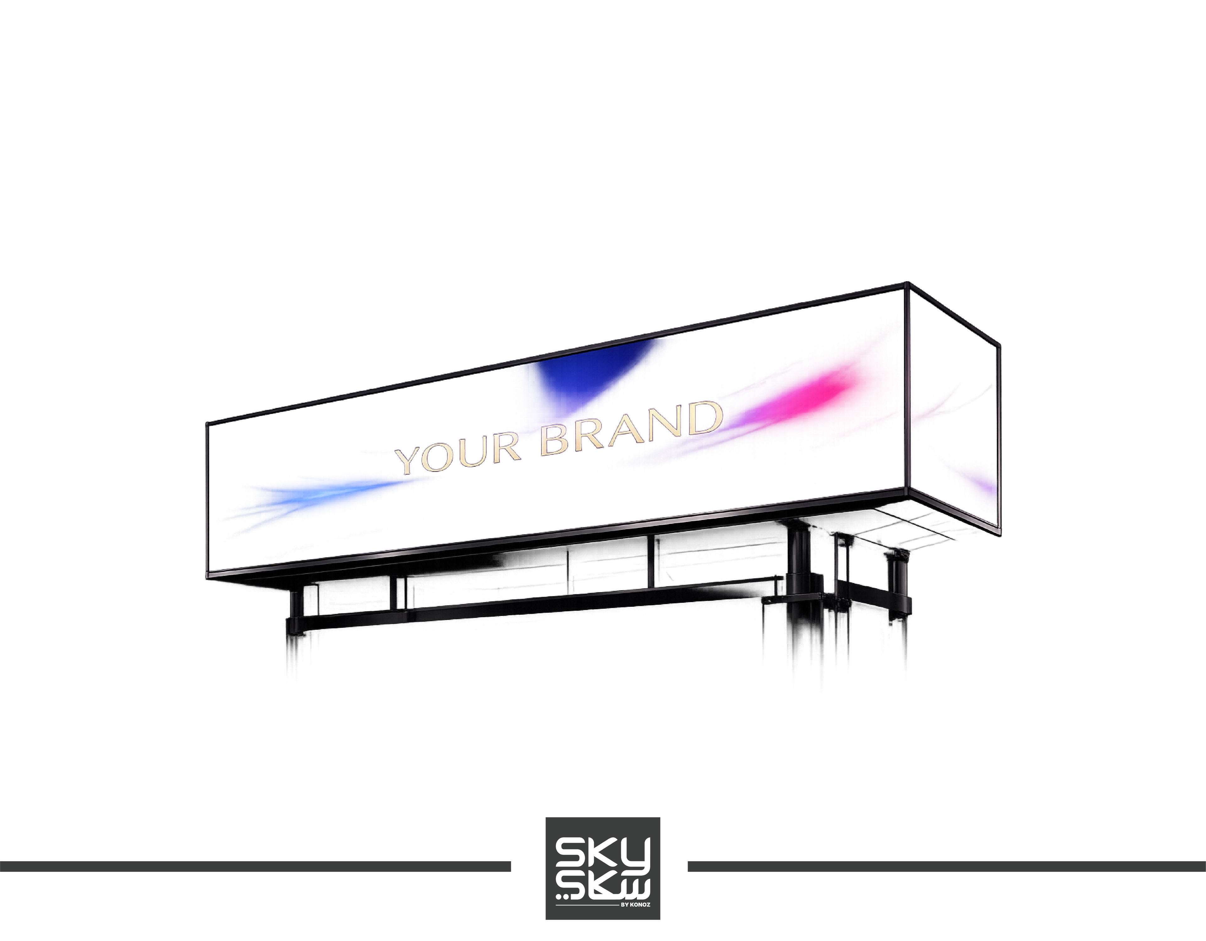 Outdoor Corner 3D Naked-eye LED Screen
