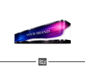Custom Outdoor Curved Large LED Screen